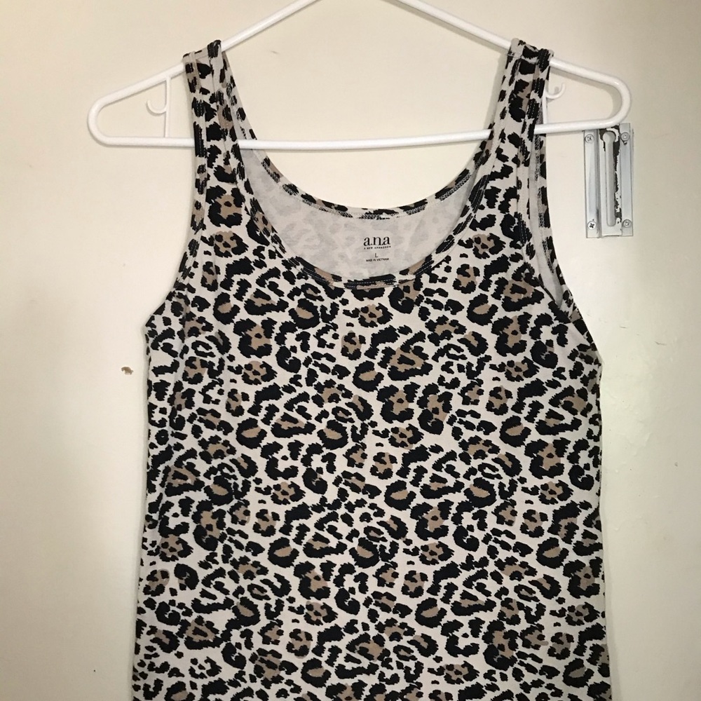 A bundle... cute animal print tank. And a bralette